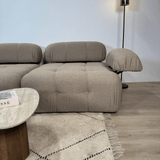 Banque modulaire 3 places avec hocker doblo beige