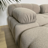 Banque modulaire 3 places avec hocker doblo beige