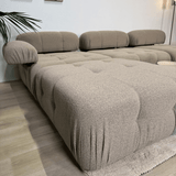 Banque modulaire 3 places avec hocker doblo beige