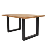 Table à manger revi Oak upoot noir