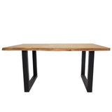 Table à manger revi Oak upoot noir