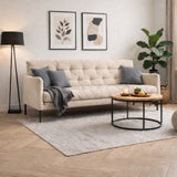 Banken - Slaapbank 3 - Zits – Creme – Meerdere standen - Renge - Dimehouse