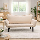 Banken - Slaapbank Creme Velvet - twee persoons - Chatto - Dimehouse