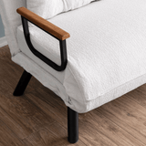 Slaapbank Ivoor Bouclé 2-zits - Sando