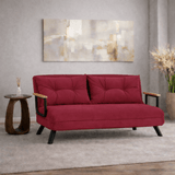 Canapé lit 2 places Sando Marron