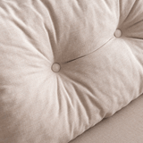 Banken - Slaapbank beige linnen stof 2 persoons - Sando - Dimehouse