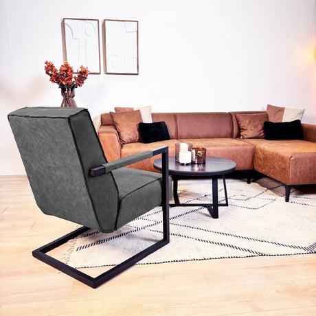 Tiger Fauteuil Industriel Gris