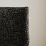 Beau Tabouret De Bar Industriel Chenille Noir