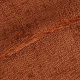 Lot de 4 chaises de salle à manger scandinaves Swift – Tissu chenille terracotta