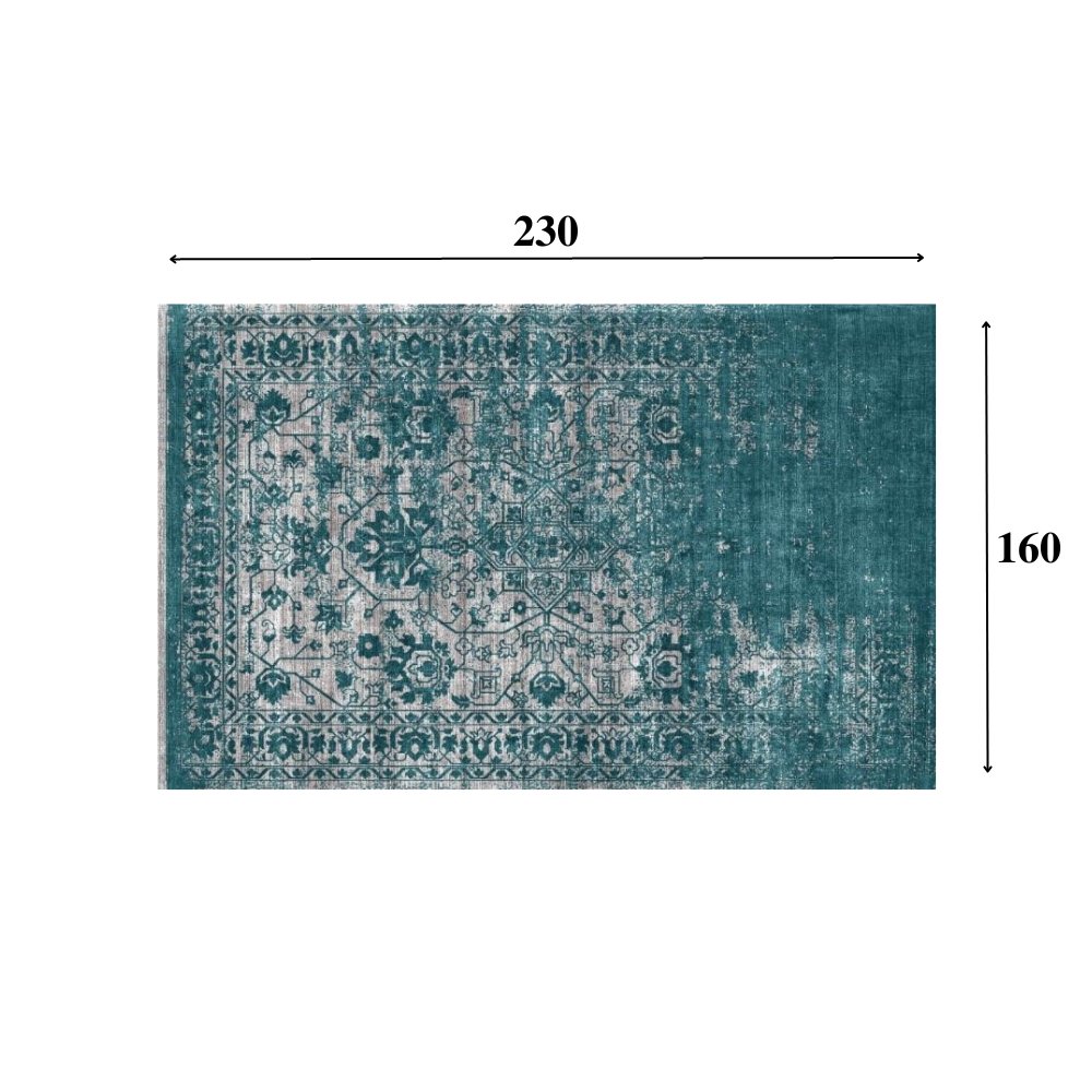 Tapis Bleu Dylan 160x230 cm