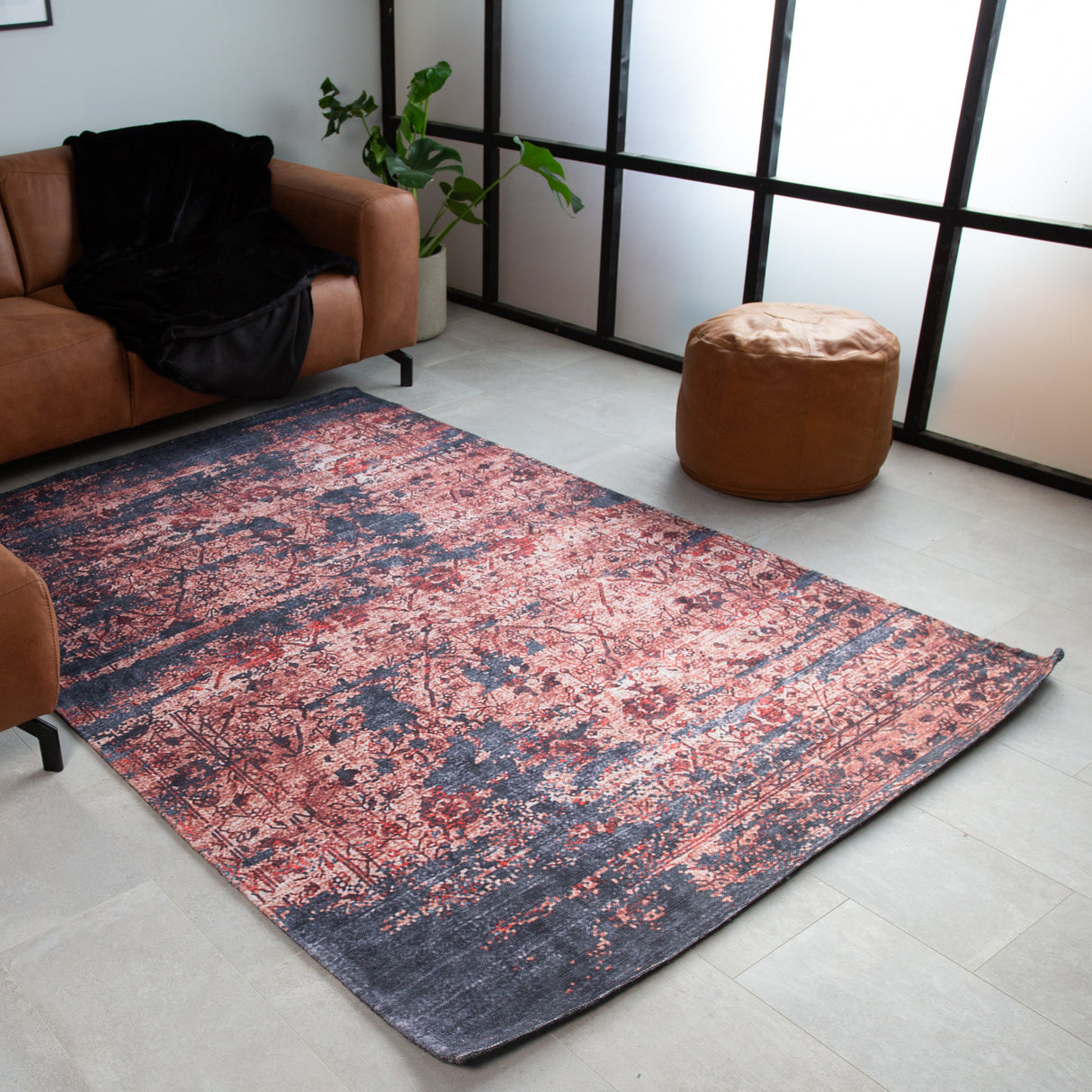 Tapis Rouge Floral Dylan 160x230 cm