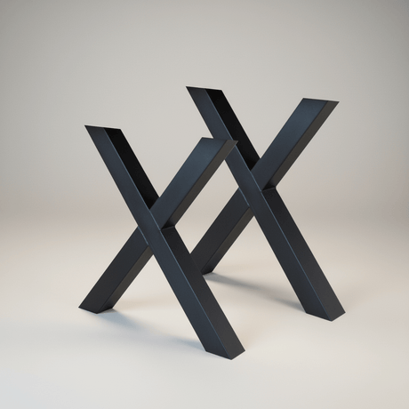 X Frame Zwart set van 2