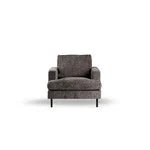 Tissu anthracite de fauteuil