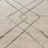 Vloerkleed Samie Kolony Beige LxBxH 210x10x10 80% wol, 20% katoen Witfoto detail