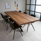 Eettafel York Dimehouse Bruin LxBxH 282x103x6 Mangohout Sfeerfoto anders