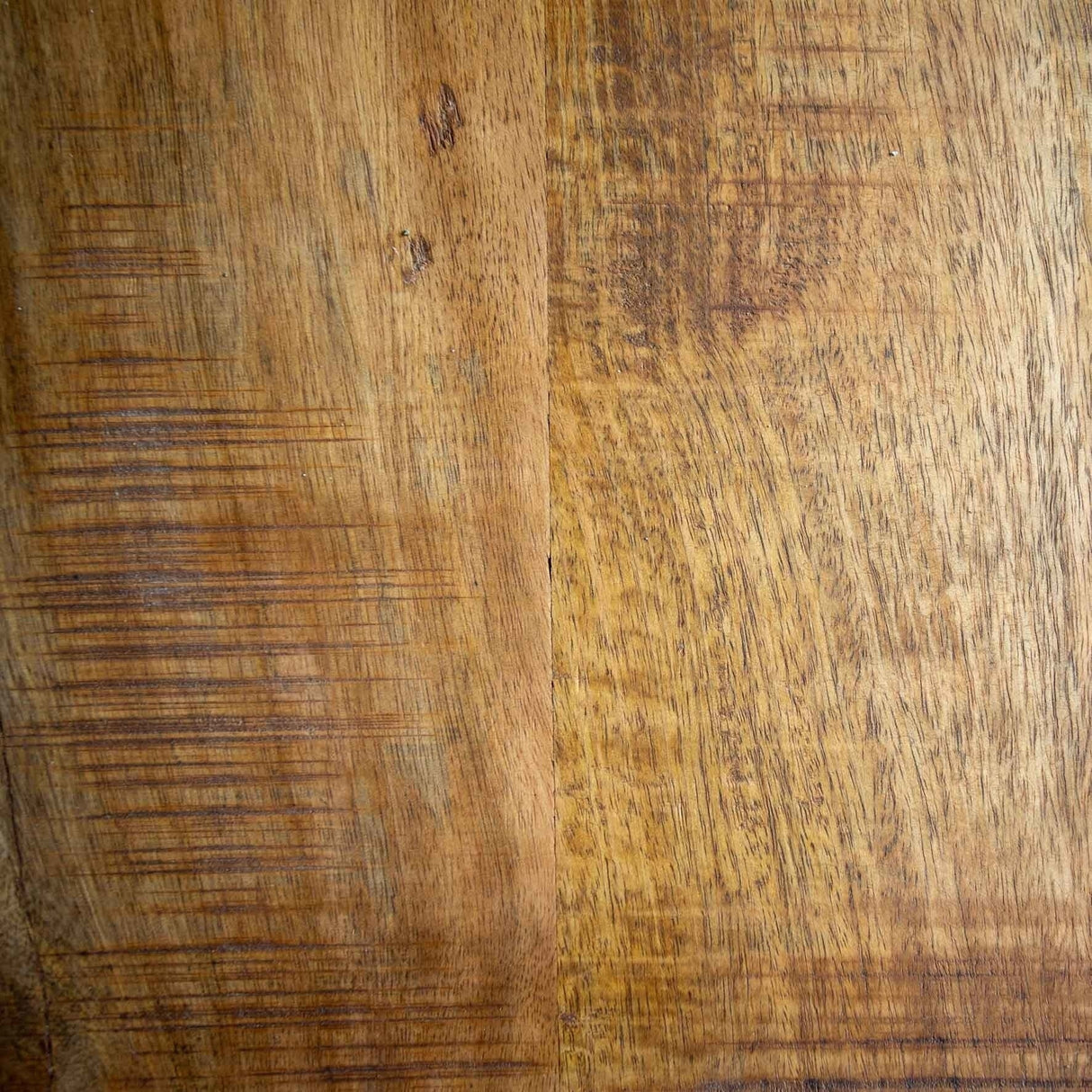 Eettafel York Dimehouse Bruin LxBxH 282x103x6 Mangohout Sfeerfoto detail