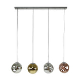 Hanglamp Ada DH Interior Zilver LxBxH 125x45x30 Zilver Witfoto vooraanzicht