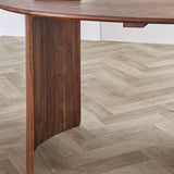 Eettafel Yves Oak Finish Dimehouse Eiken LxBxH 225x115x9 Acaciahout Sfeerfoto detail