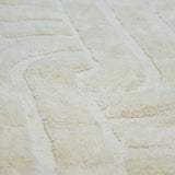 Vloerkleed Rose Kolony Beige LxBxH 182x10x10 80% wol, 20% katoen Witfoto detail