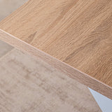 Tafelblad Lenzo Robson Oak Dimehouse Bruin LxBxH 152x83x7 Melamine Sfeerfoto detail