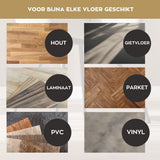 Floor protector felt - round brown 14-19 Bruin