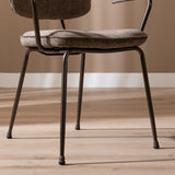 Floor protector felt - round brown 14-19 Bruin