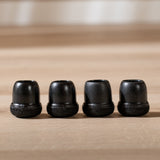 Floor protector felt - round black 19-25 Zwart