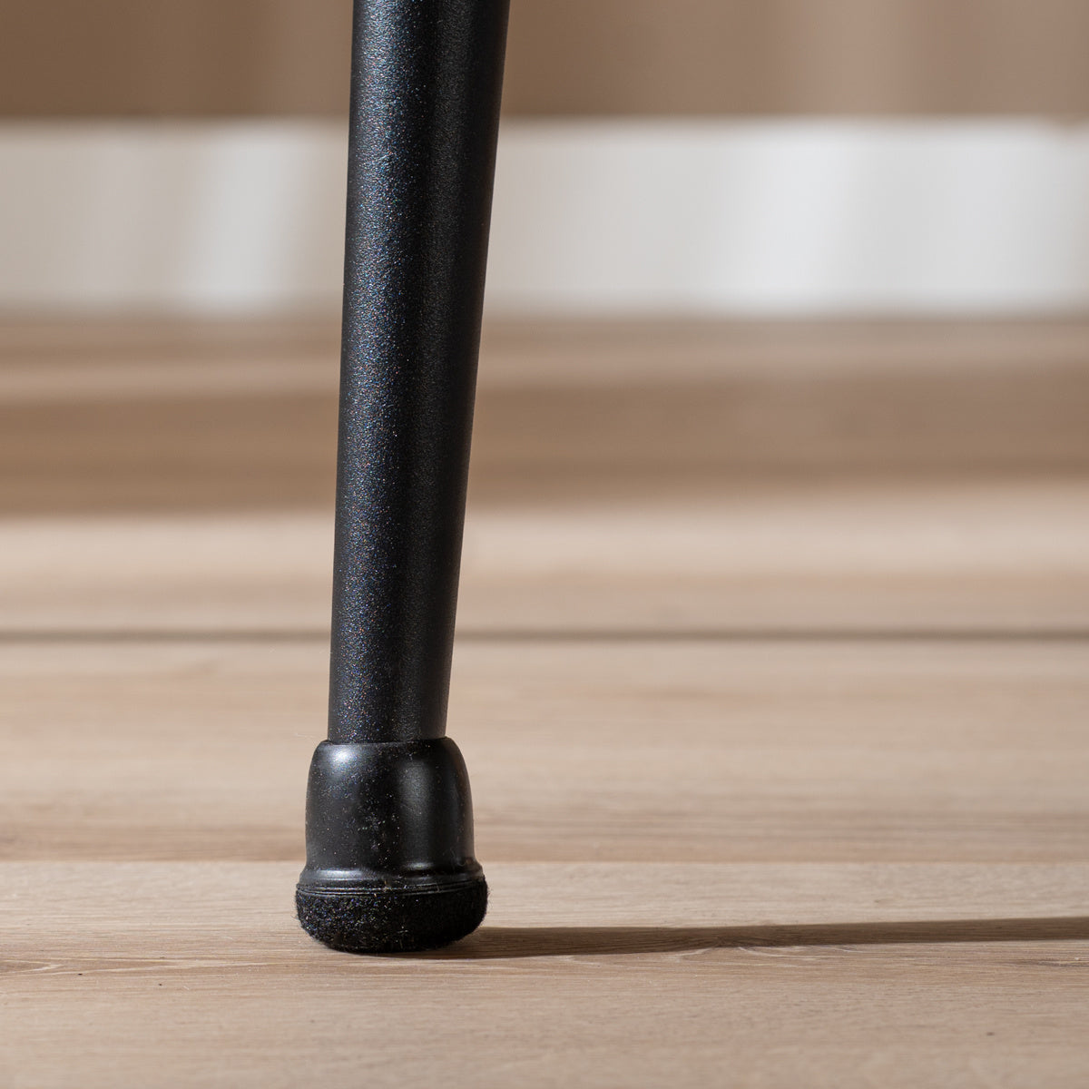 Floor protector felt - round black 19-25 Zwart