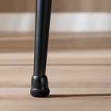 Floor protector felt - round black 19-25 Zwart